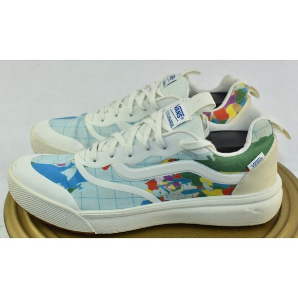 Vans Era X Save Our Planet Shoes Men Size 10 World Map Skate Multicolor Sneakers - Picture 5 of 10